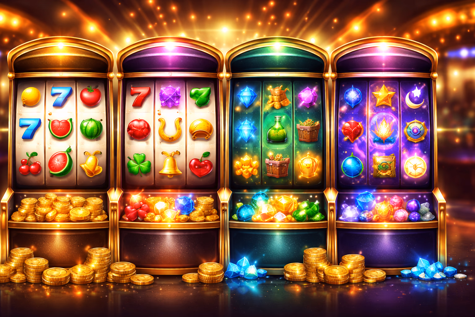 Tragamonedas destacadas y categorías de carretes XBETS
